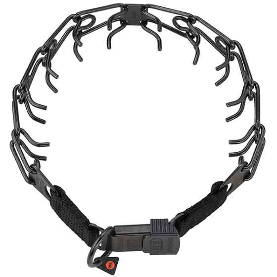 Sprenger Ultra-Plus Training Collar СПРЕНГЕР УЛЬТРА-ПЛЮС ПАРФОРС строгий нашийник для собак, замок ClicLock, воронована нержавіюча сталь Київ