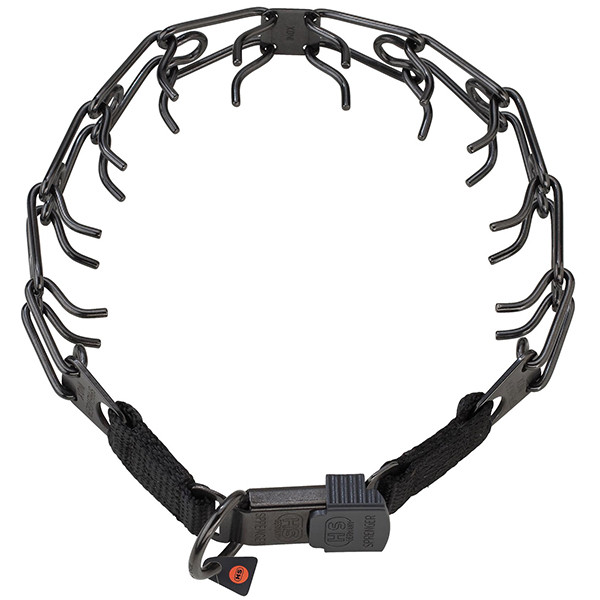 Sprenger Ultra-Plus Training Collar СПРЕНГЕР УЛЬТРА-ПЛЮС ПАРФОРС строгий нашийник для собак, замок ClicLock, воронована нержавіюча сталь Київ - фото 1