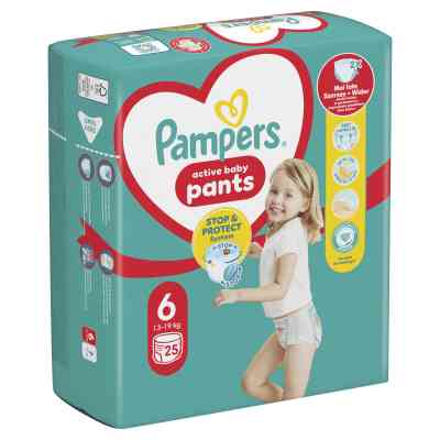 Підгузки Pampers трусики Pants Giant Розмір 6 (14-19 кг) 25 шт (8006540069745) Вінниця