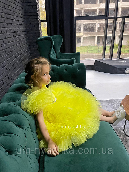 Желтое нарядное платье на девочку костюм Солнышко, Цыпленок, Уточка, Одуванчик Кривой Рог - изображение 10