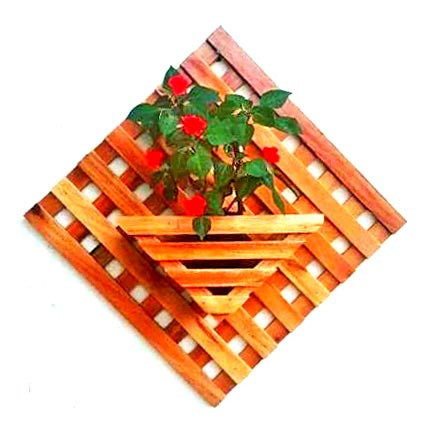 Полка настенная для цветов 