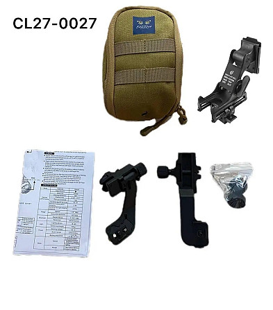 Тактичний монокуляр нічного бачення СL27-0027 Night Vision (до 400м) + кріплення ріг на шолом Вінниця - фото 7
