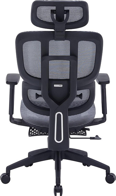 Крісло офісне Officepro Skyline Footrest Black/Dark Gray (OC750-B-DG-DG) ( 10681 ) Харків - фото 10