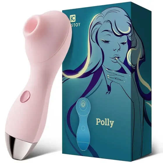 Вакуумний стимулятор KISTOY Polly Pink Львів