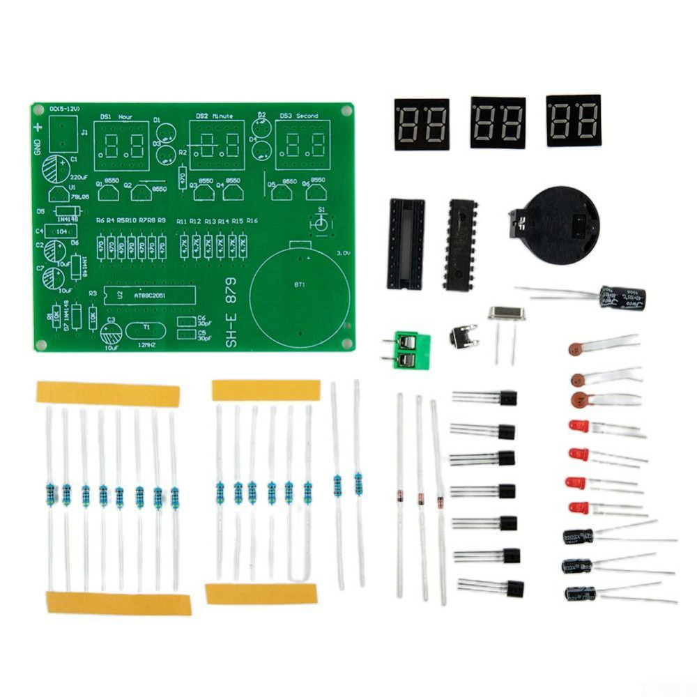 Конструктор электронных часов DIY на 4 разряда Киев - изображение 9