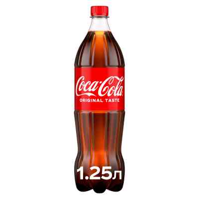 Напиток Coca-Cola Безалкогольный сильногазированный 1.25 л (5449000028921) Винница