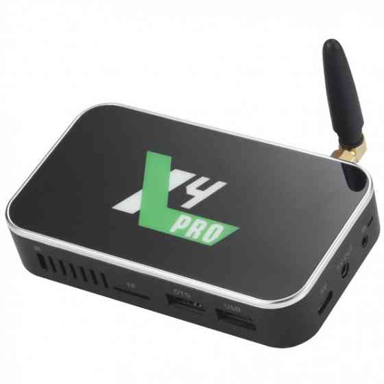 TV Медіаплеєр Ugoos X4 PRO 4/32Gb/Amlogic S905X4/Android 11/WiFi/BT/Miracast/AV/IR RC/змінна антена (X4 PRO) Київ