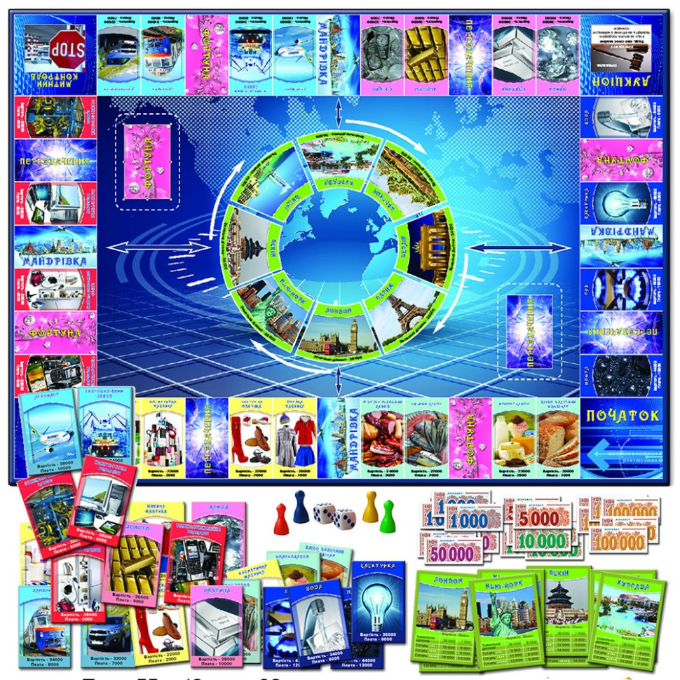 Настільна гра "Менеджер" 82203 укр. мовою Вінниця - фото 2