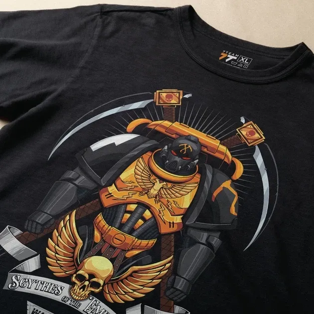 Футболка мужская с принтом WarHammer 40K Scythes of the Emperor Размер 48 Anime0915 Днепр - изображение 4