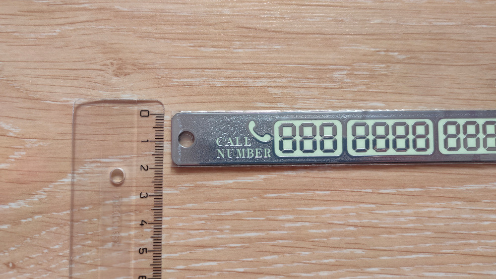 Табличка, щоб вказати номер телефону срібло. Све Київ - фото 4