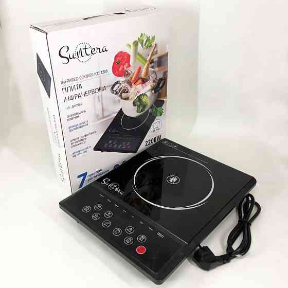 Електроплита маленька, Компактна побутова електроплита, Плита інфрачервона настільна керамічна PA-75 Івано-Франківськ