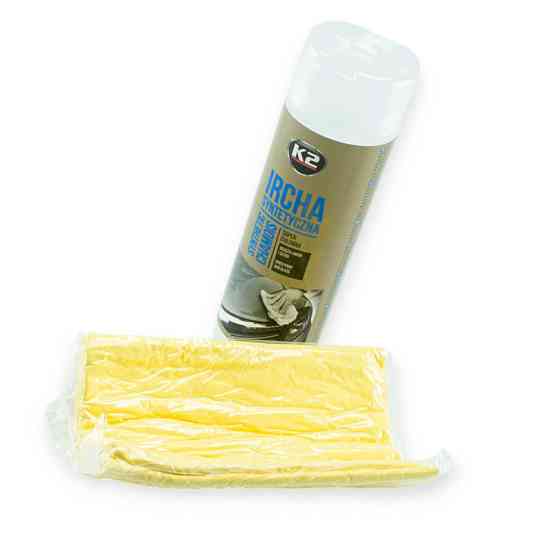 Серветка вправний. замша в тубі (43х66) жовта k2 ircha К-2 проти. Мукачево