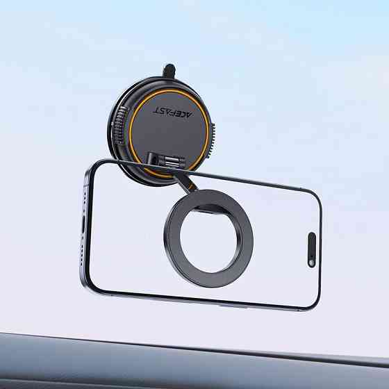 Автотримач для телефона ACEFAST D55 magnetic car holder for dashboard Black Одеса