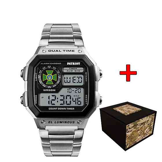 Patriot 011BKDPS ДПС Срібло + Коробка SBR Київ