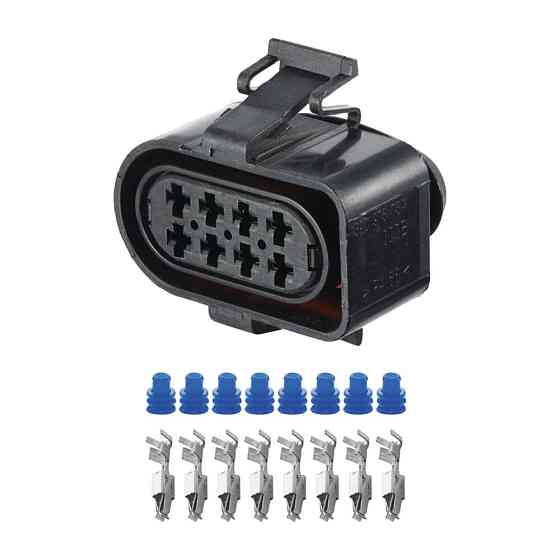 Роз'єм конектор 8-кон., 3A0973734, VAG Германия, Франция, Германия універс., Моторний Audi, Bugatti, Porsche, Seat, Skoda, VW Київ