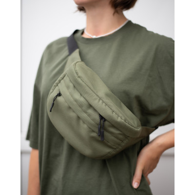 Сумка-бананка Vinga BiG Olive, Oxford 600D (VBBO600OL) Вінниця - фото 5