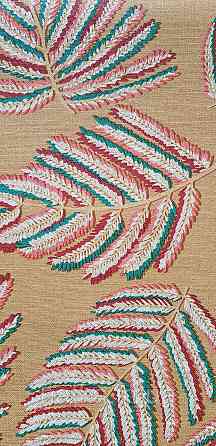 Шпалери вінілові на флізеліні Rasch Clasik 0,53х10 листя гілки яскраві на жовтому Київ