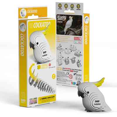 Пазл Eugy 3D Зоопарк Попугай Какаду (XEG-028) Винница