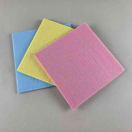 Впитывающая салфетка (тряпка) из губчатой целлюлозы (3шт)  Супер Торба (1 пачка) Харків