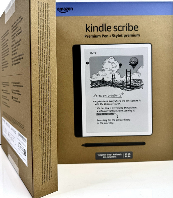 Нова Електронна книга з підсвічуванням Amazon Kindle Scribe 64 GB. Київ - фото 2