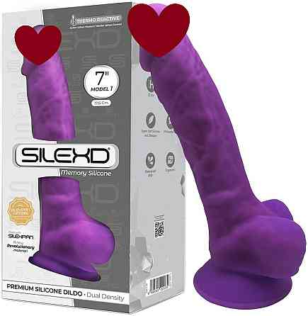 Фалоімітатор S.D Model 1 ( 7 ) Purple Sex Aura Київ