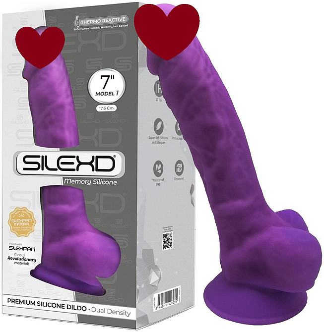 Фаллоимитатор S.D Model 1 ( 7 ) Purple Sex Aura Киев - изображение 1
