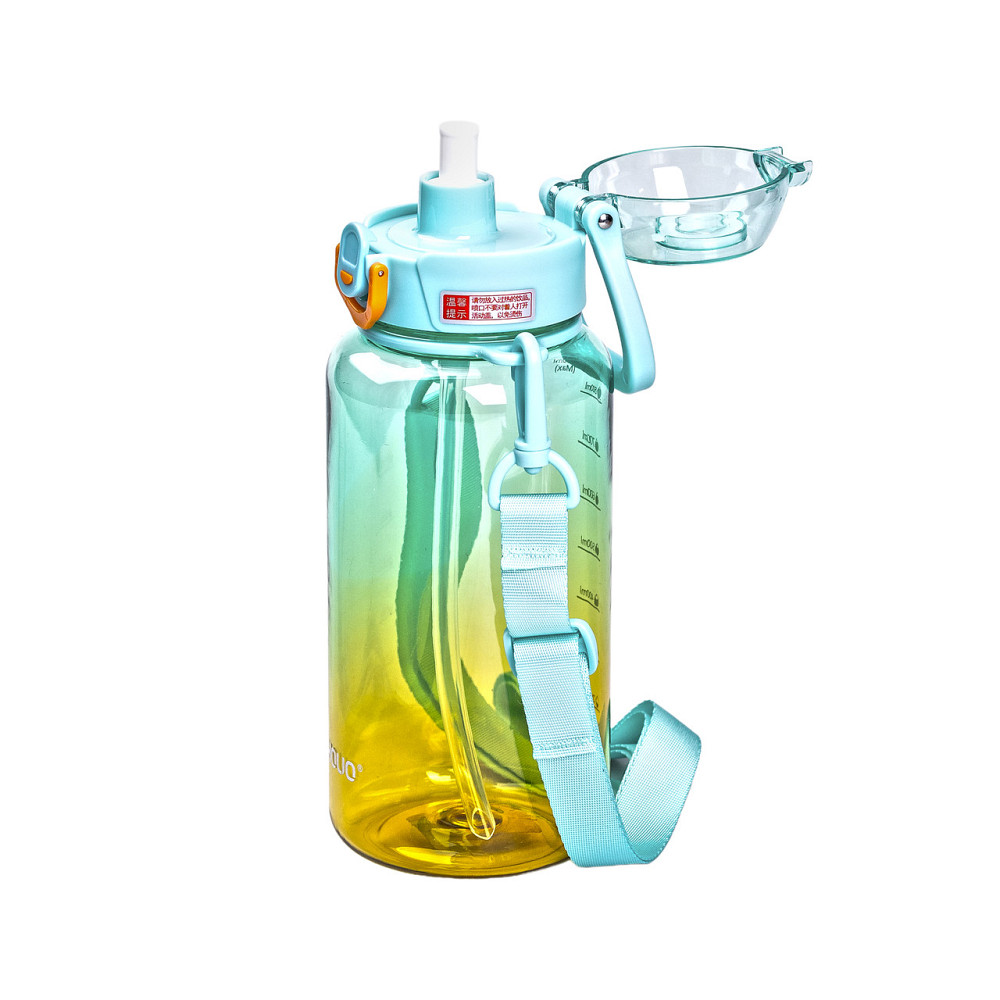 Yiwu Пляшка для води 1 л пляшечка з мундштуком м'ятна HP-14-31M Коломыя - изображение 3