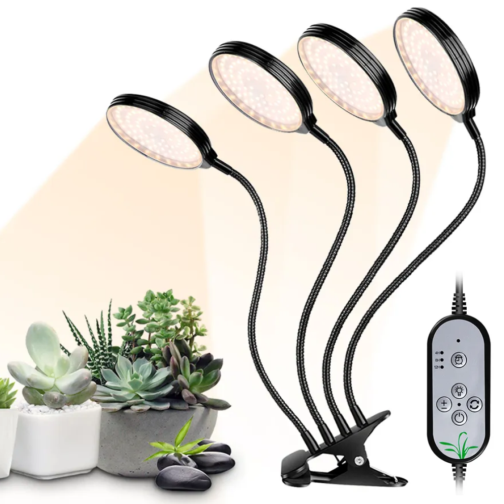 Фітолампа світлодіодна 4 головки з USB та контролером 60 Вт,R4 SBR Київ - фото 1