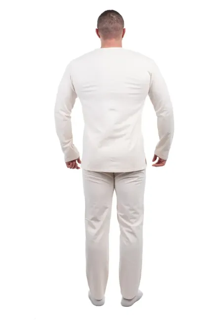 Піжама чоловіча Bono 704 950159 Білий, 50 Київ - фото 2