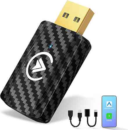 Беспроводной адаптер CarPlay Android Auto 2в1, переходник для проводного штатного карплей для iPhone, Android Киев