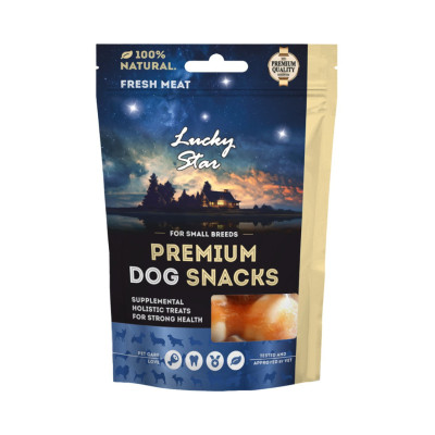 Лакомство для собак Lucky Star Мини косточки DENTAL CARE с курицей 65 г (4820281500602) Винница - изображение 3