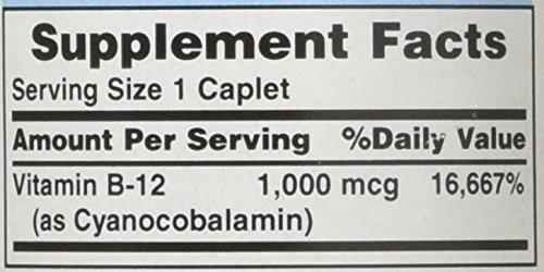 Вітамін В-12 (ціанокобаламін) Puritan's Pride Vitamin B-12 1000 мкг 100 таб Київ - фото 2