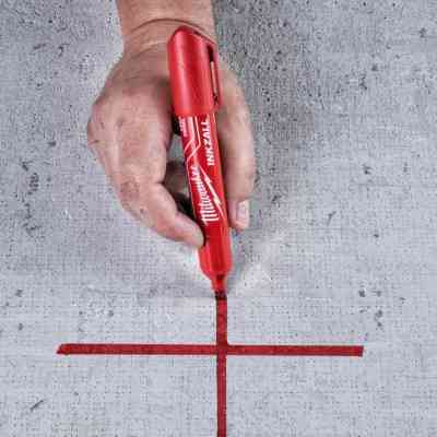 Маркер Milwaukee для будмайданчика INKZALL, великий (L), червоний (4932471556) Вінниця