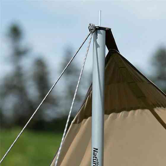 Тент для кемпінгу Naturehike Girder NH20TM006, 150D, 300*438 см, золотий (з двома стійками) Київ
