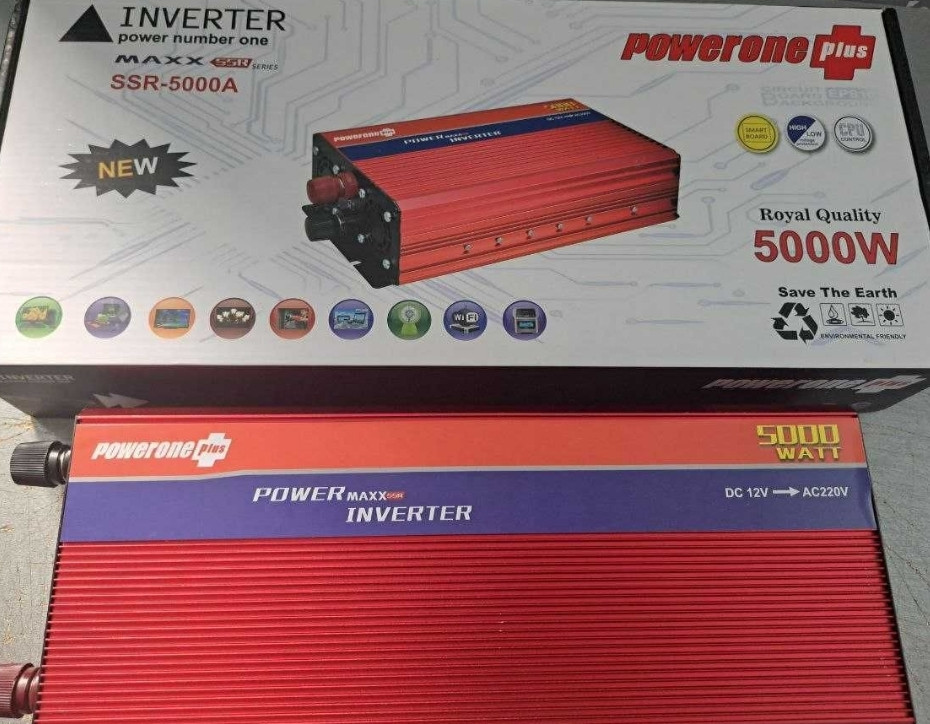 Інвертор 5000W 12V 220V Інвертор Перетворювач для дому. Київ - фото 3