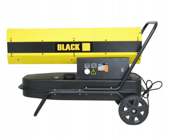 Дизельный обогреватель / Тепловая пушка (дуйка) 25 кВт BLACK с LCD-термостатом, бак 18 л (Польша) Киев