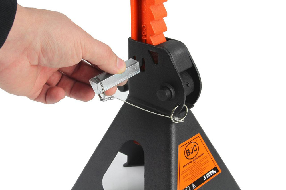 Комплект подставок 2 шт под машину с механическим замком 3 тоны BJC Mar-Pol (M80100) Нововолынск - изображение 5