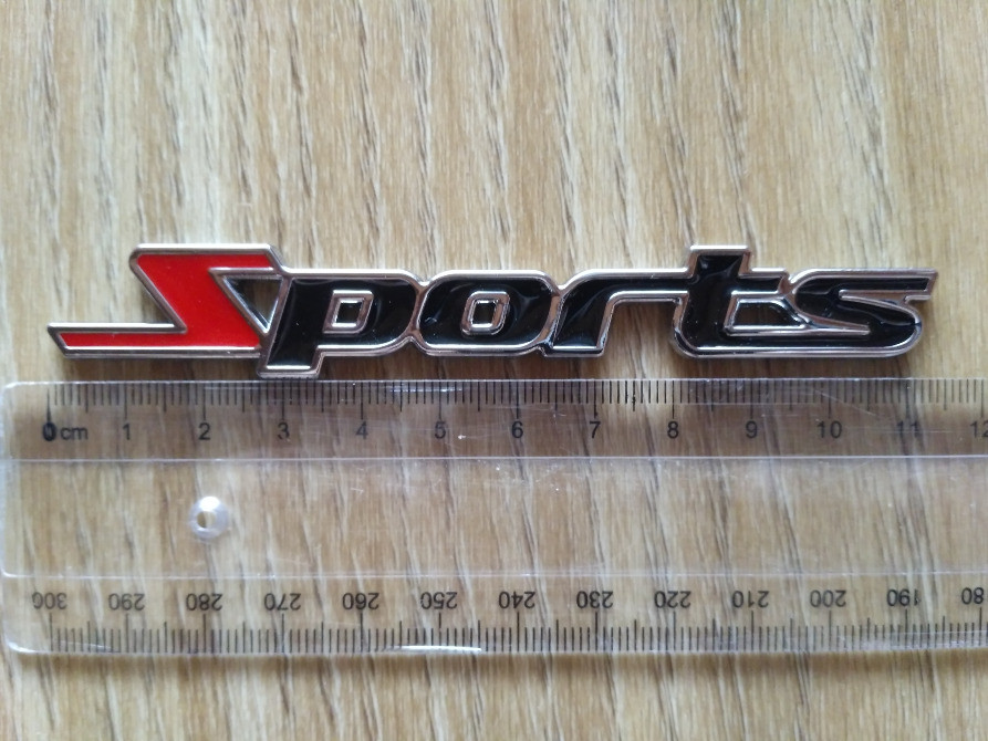 Наклейка Sports-Спортивный на авто-мото Металличес Киев - изображение 3