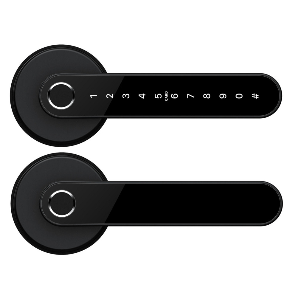 PES Hand black умный биометрический замок для дверей Киев - изображение 5