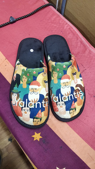 Капці з вишивкою жіночі чоловічі капці на замовлення від виробника. Одеса - фото 8