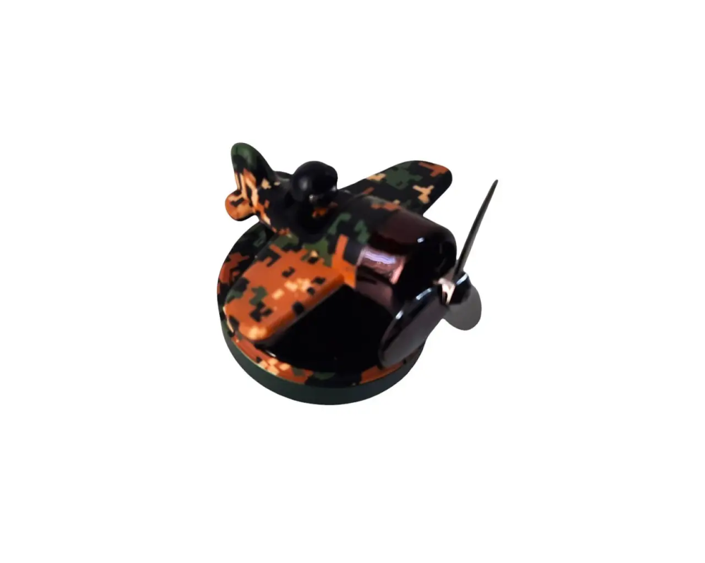 Освіжувач салону Літак-винищувач Pixel green на сонячній батареї (Drime) подарунковий Вінниця - фото 1