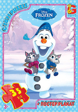 Пазли ТМ "G-Toys" із серії "Frouzen" (Льодяне Сердце), 35 ел., шт Київ - фото 1