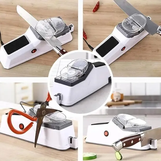 Электроточилка для ножей Electric Knife Sharpener USB / Точилка для ножей и ножниц Коломия - фото 2