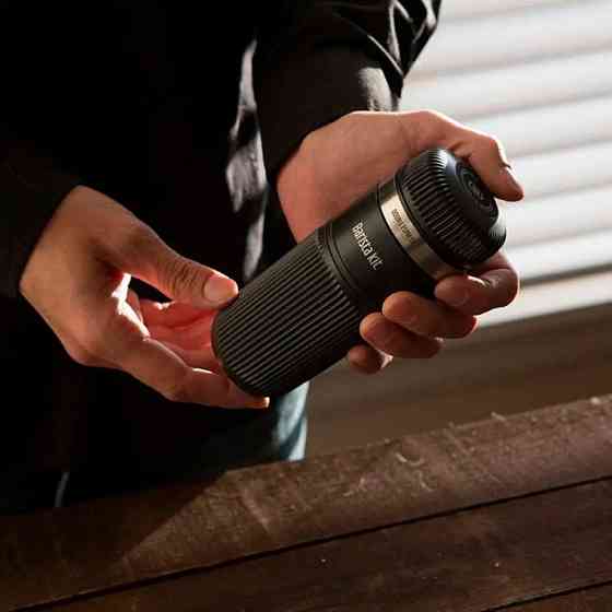 Набор баристы Wacaco Nanopresso Barista Kit 120 мл для Nanopresso (чашка корзины адаптер) Черный Винница