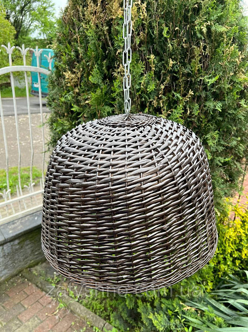 Люстра коричнева плетена Київ - фото 10