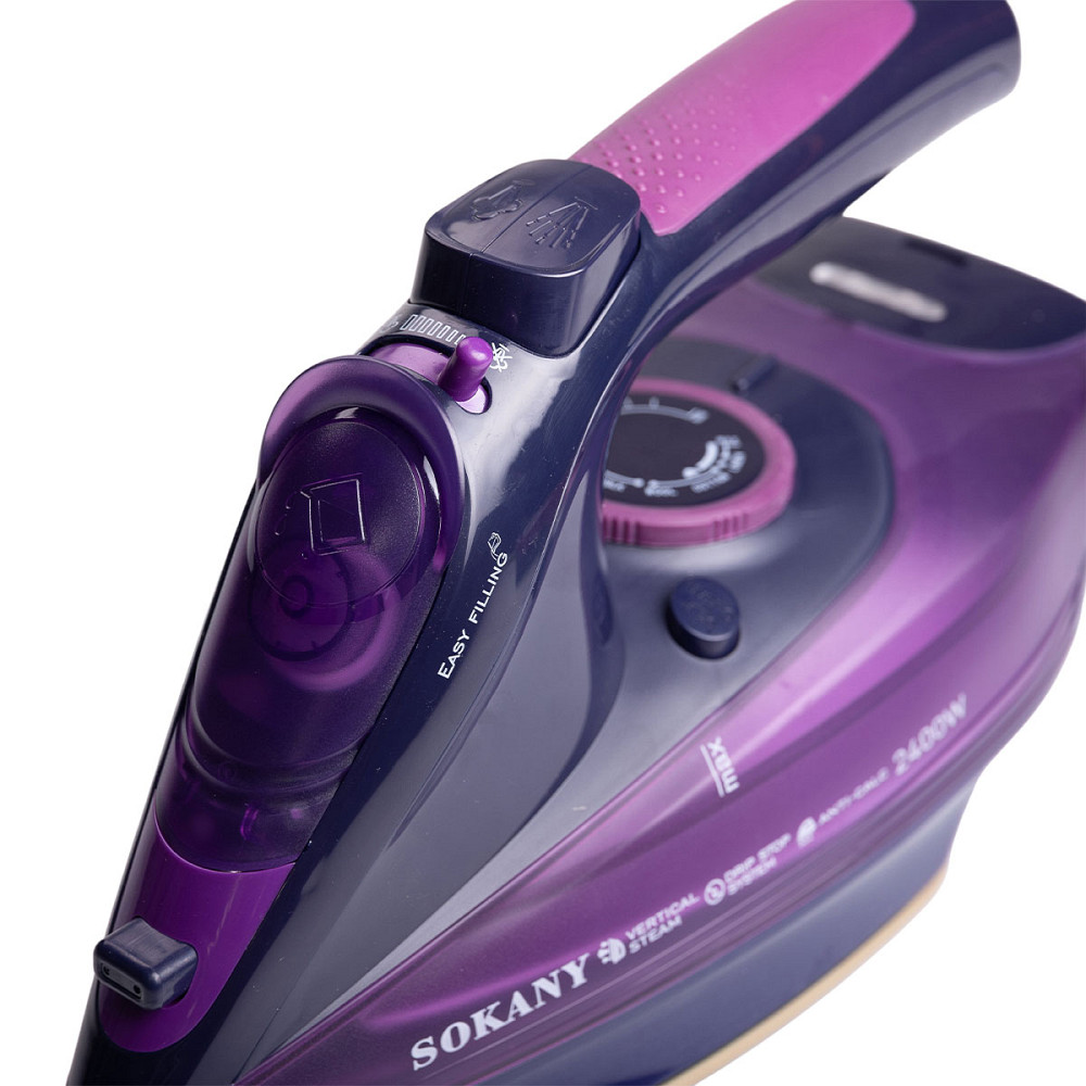 Sokany Ручна бездротова праска для одягу SOKANY професійна парова 2400 Вт HP-UR-2 Коломия - фото 6
