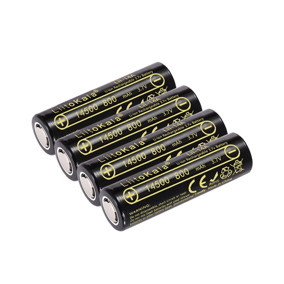 Акумулятор LiitoKala Lii-14A 14500 800mah battery Київ - фото 6