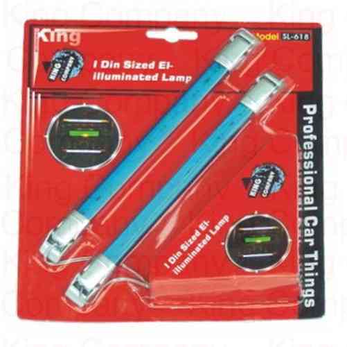 Підсвічування 618 LED blue коротке в прикурювальний. (пара) Вінниця