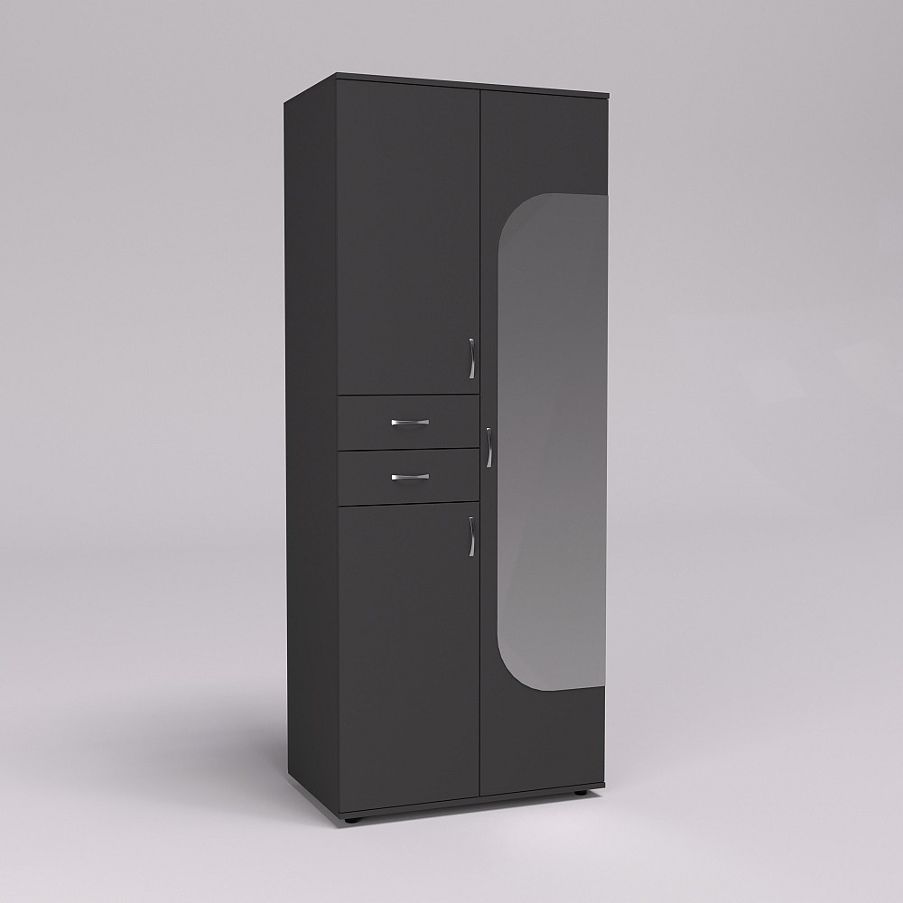 Прихожая ГКШ-2, Антрацит, 840/520/2100 Львов - изображение 2