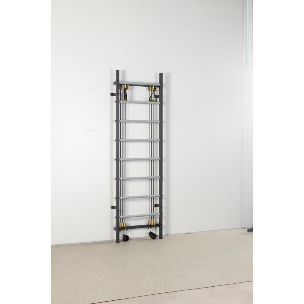 Шведская стенка с системой эспандеров Cross Training Full Black, профессиональная система эспандеров, 150 кг Каменское - изображение 4